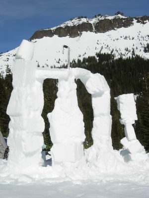 Mackenzie, Kanter, Hovell. "Snowhenge" Snow, ice and...