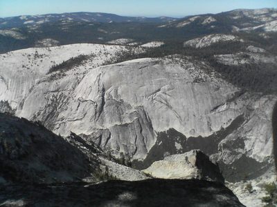 Tenaya Canyon on the approach to Cloud's Rest.