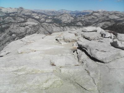 Looking northeast from Cloud's Rest.