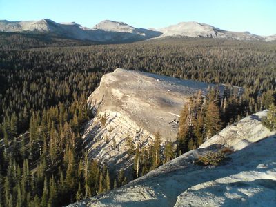 Top of Lembert Dome, looking north.