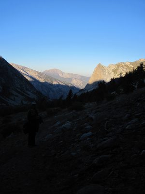 Zoomed out, so you can see the relative darkness we were...