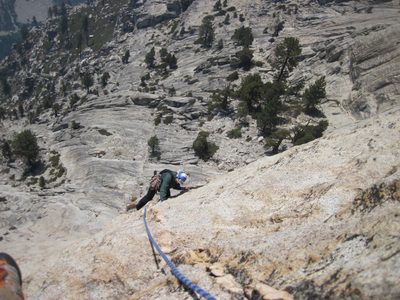 Joel making his way up. At this point, things became a...