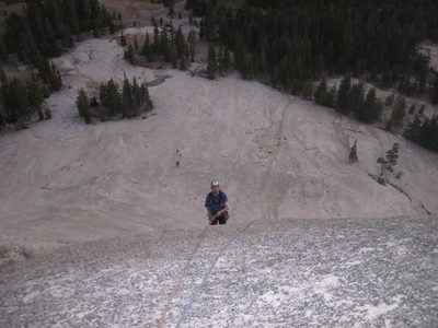 The rest of the climb went without incident and here is...