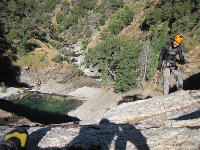 Yang on rappel #2.
