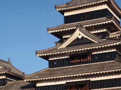 This castle was built from wood in the 16th century and...