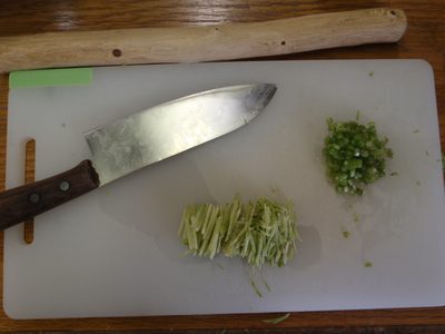 All done with chopping. Ready for the next step.
