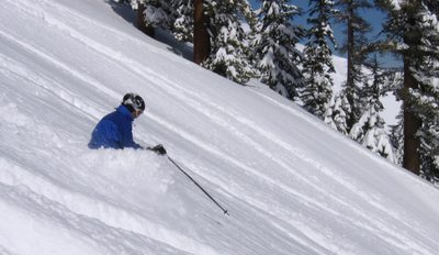 Colin, luckiest bastard alive.  Skiing Kirkwood early...