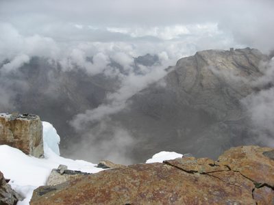 Looking off to the jungle and cloud forest to the east.
