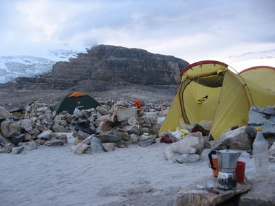 Camp on Friday night.