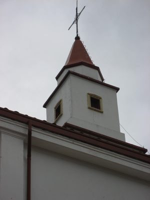 Church steeple of Montserrat.