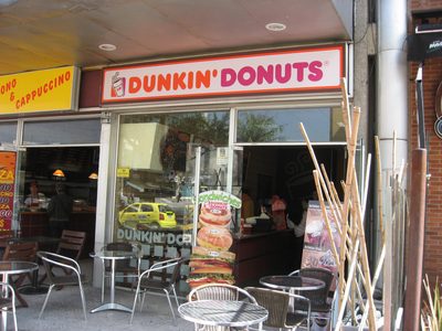 They even have Dunkin' Donuts in Bogota!  As a sidenote,...