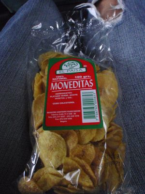 Plantain chips:  these were everywhere and seemed to be...