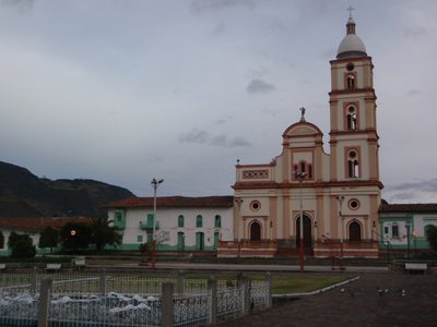 Another, better shot of the church in El Cocuy.