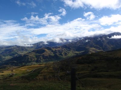 One of my first shot of the foothills to the mountains I...