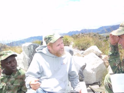 I'm like a blond Fidel Castro!  I need to lose the...