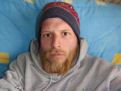 Lying in bed, trying to figure out if I got sunburned.