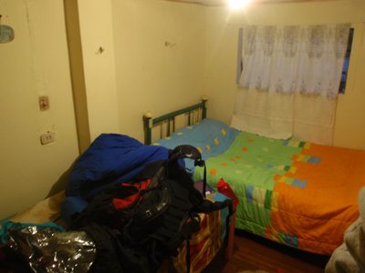My bedroom in La Capilla.