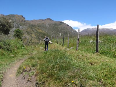 Off into the hills!