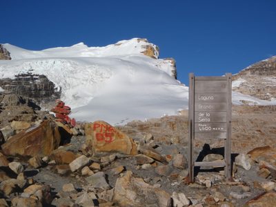 4,600 meters, or so they claim.  I think it was more...