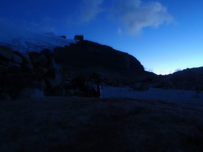 Sunset on El Pulpito. 