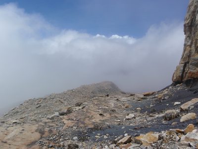 We were hoping the clouds would be more like this as we...