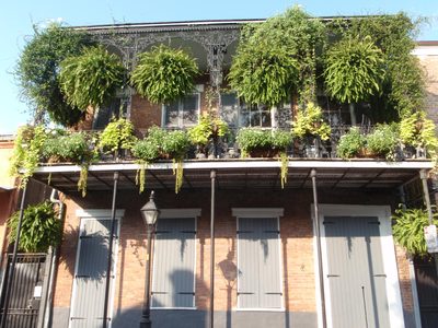 Typical New Orleans house.