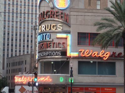 Walgreens on Canal Street.