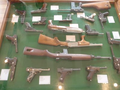 Guns, lots of guns.
