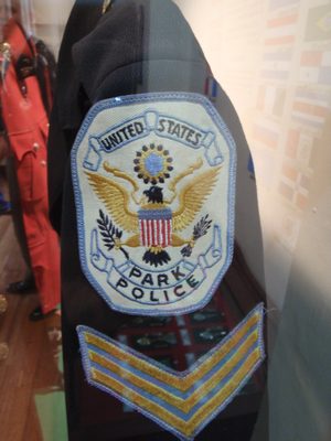 Part of their police uniform collection.