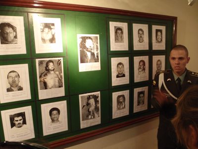 Pictures of killed cocaine moguls.