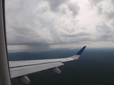Localized rainstorm.