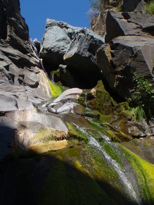 View of the falls.