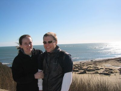 John and Rachel, with 18 foot long 5,000 lb critters in...