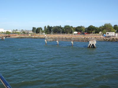 This dock looks like it is in need of some TLC.