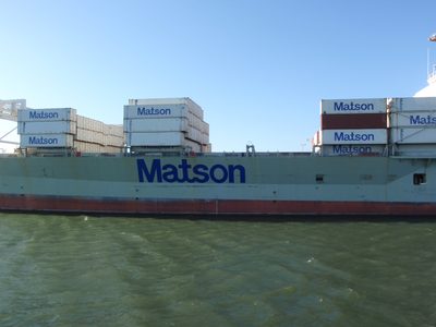 That's a kind of clever logo. The T looks like a Ship...