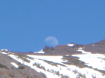 Not quite a full moon yet.