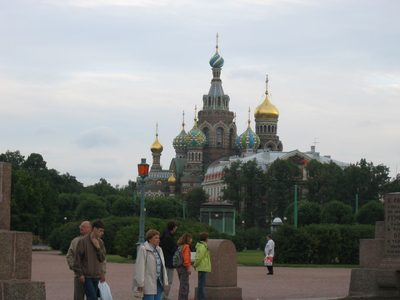 Church on the Site of Spilled Blood.  My favorite church by far.