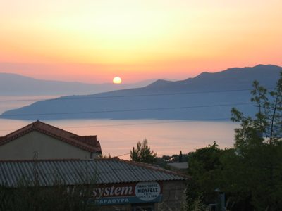 Sunset in Clea's village #1.