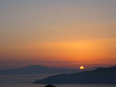 Sunset in Clea's village #2.