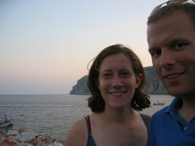 Self-portrait (with Alison) at the southern-most point I...