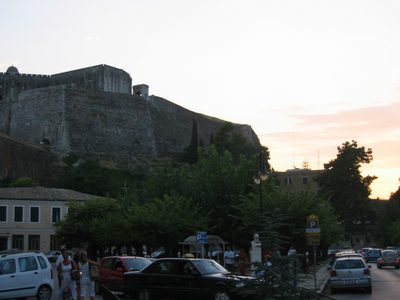 Old fortress as viewed from Old Corfu town my first...