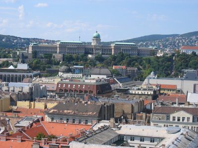 Buda Castle (a UNESCO World Heritage site) as viewed...