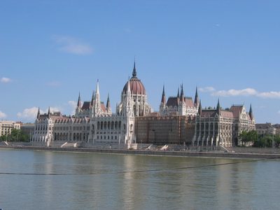 19th century Parliament building in Budapest, modelled...