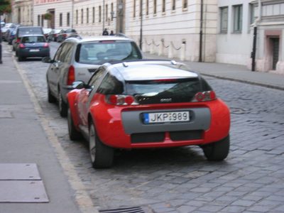 Smart now has a sports car, as well as a normal-size...