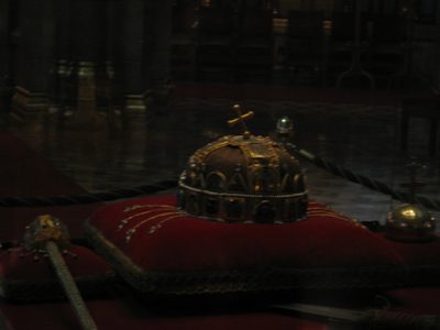 The crown jewels :).  Sorry it is so dark; flash was not allowed.