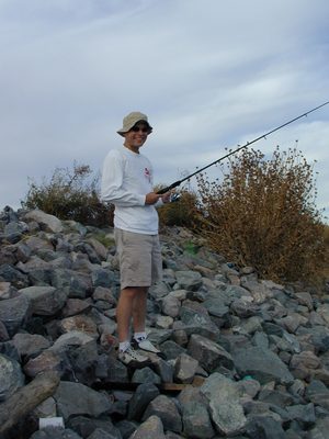 John.  No, I never caught anything.  I did have to stick...