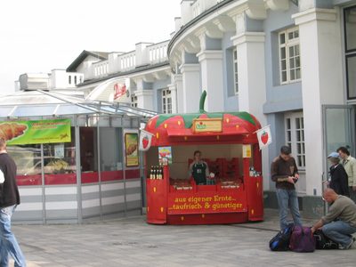 Karl had the strawberry market in Germany cornered. ...