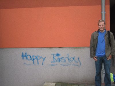 "Happy Birsday":  How the Germans say "Happy Birthday"...
