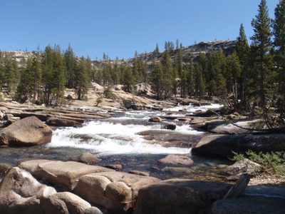 View upstream. 