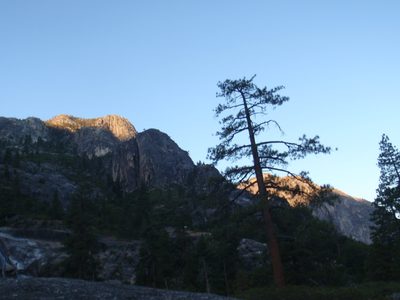 Morning light in the canyon.